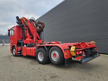 R520 V8 6x2/4 / EPSILON CRANE + HOOKLIFT